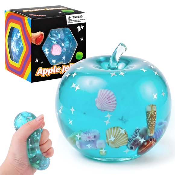Juguete Antiestrés Tintinwiwigo Manzana Brillantina Grande