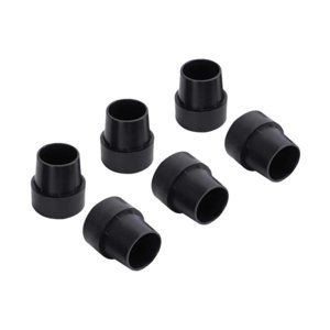 Magideal - Almohadillas Para Patas De Trampolín, Cubiertas Para Tubos De Cama De Salto, Evitan Que Se Muevan, Goma Antideslizante, Fácil Instalación, Tapete De P 6 Piezas