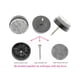 thumbnail image 3 of Deslizadores con fieltro para muebles ALIMITOPIA, 40 piezas, 28 mm, con clavo, 3 of 7