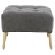 thumbnail image 1 of Pouf Petrum Nancy Gris Claro Altea 62x42x42 cm, 1 of 3