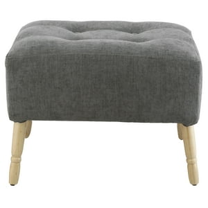 Máxima Design - Pouf Petrum Nancy Gris Claro Altea 62X42X42 Cm
