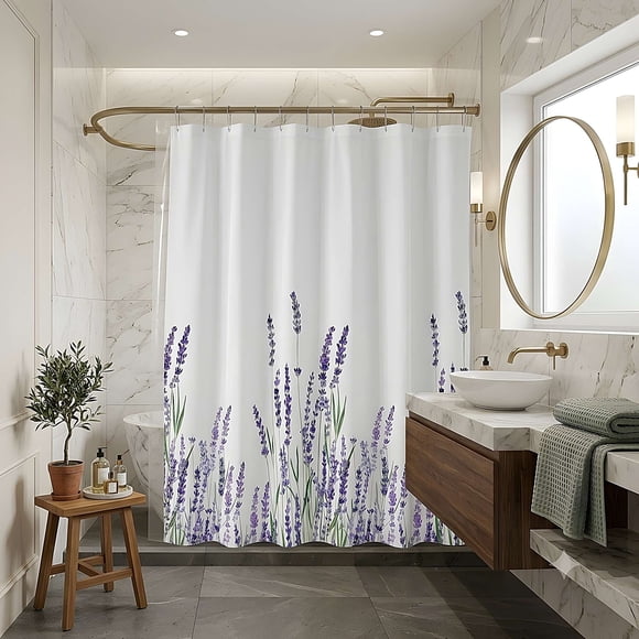 Cortina De Baño Premium Mas Forro 180x180 Cm Cb19