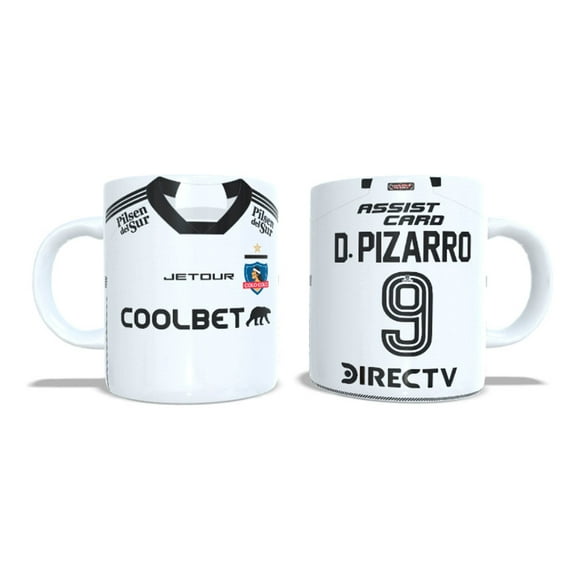 Tazon Taza + Porta Vaso Colocolo 2024 Damián Pizarro