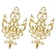 thumbnail image 4 of Apliques Bordados Para Coser Parches Bordados De Flores Para Disfraces De Cosplay Dorados, 4 of 5