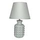thumbnail image 1 of Lampara De Velador Lampara De Mesa Ceramica Diseño Pop gris, 1 of 2