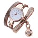 thumbnail image 3 of Reloj de lujo Personalizado para Mujeres con Incrustaciones y Pulsera - Dorado, 3 of 3