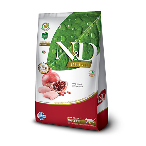 N&D - Prime Alimento Para Gato Adulto Pollo 7.5 Kg