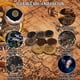 thumbnail image 3 of Juego de monedas de metal CZYY DND 60 con funda de piel para juegos de mesa, 3 of 8