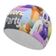 thumbnail image 1 of Fiesta de palabras Gorro de Natación de Licra, Gorro de Baño de Tela Cómoda, Gorro Elástico Antideslizante para Hombres, Mujeres y Niños, 1 of 6