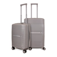 F - Pack 2 Maletas S+M Chic Gris