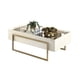 thumbnail image 4 of Mesa de centro color Blanco 31x49x92cm, 4 of 4