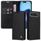 thumbnail image 2 of Funda Billetera de Cuero para iPhone 17 Air con Tarjetero y Soporte - Tapa Magnética Negro, 2 of 5