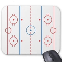 Mousepad Melyaxu Pista De Hockey 23X18X0,3 Cm