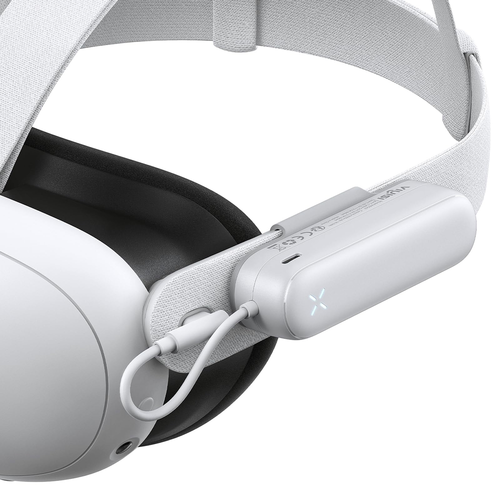 Paquete De Baterías Viyisi Para Meta Quest 3/3s Y Oculus Quest 2 5000 Mah