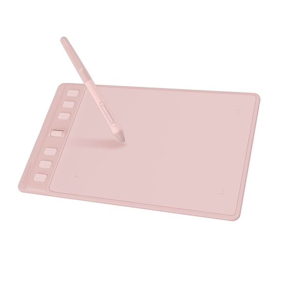 Tableta De Dibujo Inspiroy 2 Pequeña Con Lápiz Capacitivo Rosa