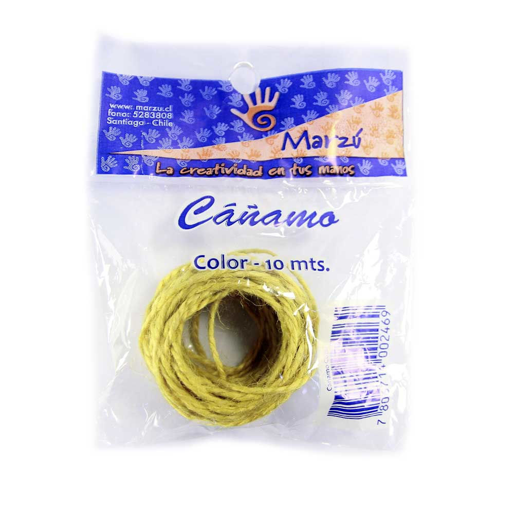 Cáñamo Color 10 Mts.. Marzú