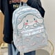 thumbnail image 1 of Anime Sanrio Plush Toy Cinnamoroll Backpack Children Girl Boy Black Blue Schoolbag Kawaii Student School Bag Computer Large Gift, 1 of 3