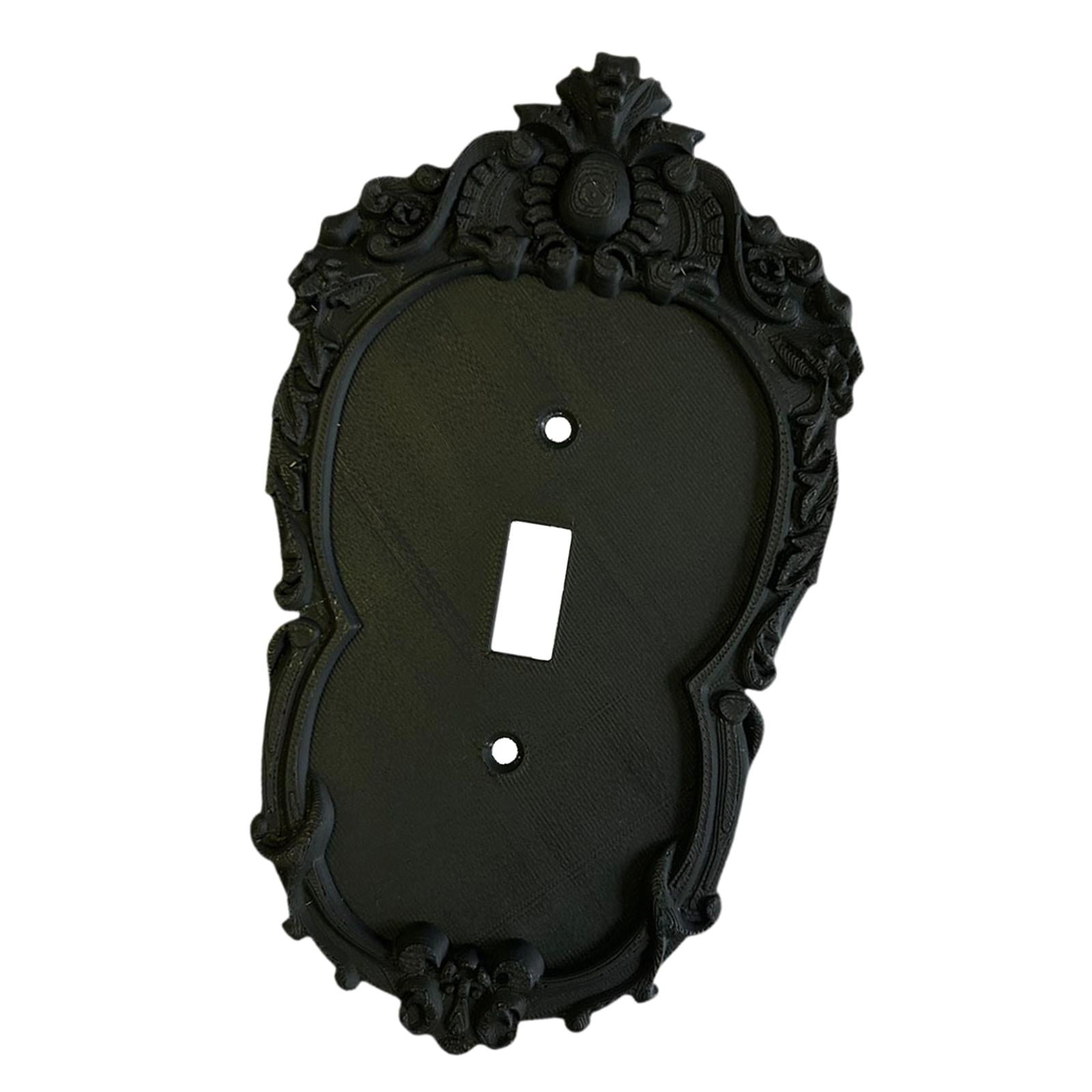 Bothyi - Cubierta De Interruptor De Luces Cubierta De Enchufe De Estilo Vintage Para Baño Hogar Cocina Interruptor Único