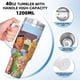 thumbnail image 5 of Vaso Térmico Desmarcar de Acero Inoxidable con Asa 1180ml, 5 of 6