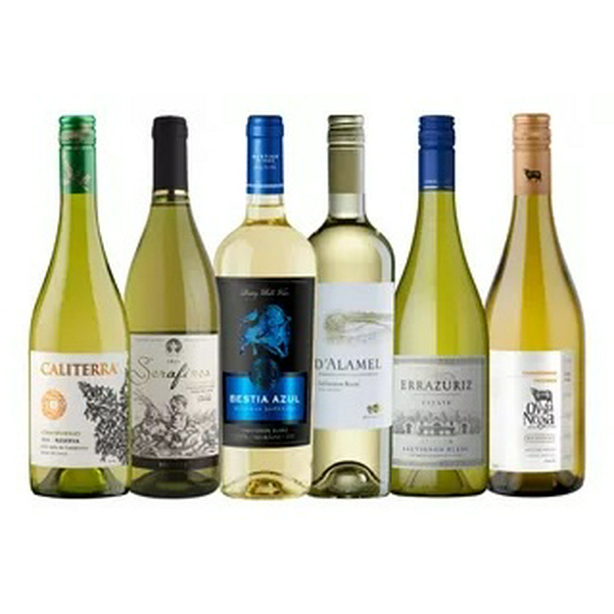 Bebestibles Cl Spa - Pack 6x Vinos Reserva Blancos Chardonnay - Sauvignon Blanc