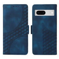 Carcasa Foxdock Google Pixel 7 De Cuero Pu, Diseño Acolchado Clásico, Protección Contra Caídas Y Rayones