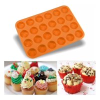 Genérico - Molde Cupcakes 24 Mini Cupcakes Molde Para Tortas Reposteria