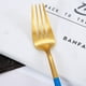 thumbnail image 5 of XmhyTop 4 Piezas Cubiertos de, Utensilios de Cocina y Cubiertos Cotidianos,Tenedor,Gond Rojo, 5 of 5