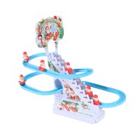 Bothyi - Juego De Tobogán De Papá Noel, Juego De Tobogán Para Subir Escaleras, Juguete Para Niños, Regalos, 6 Papá Noel