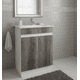 thumbnail image 1 of Mueble Vanitorio 60x47 cm Gris Con Lavamanos Y Grifería ¡Listo para Instalar!, 1 of 5