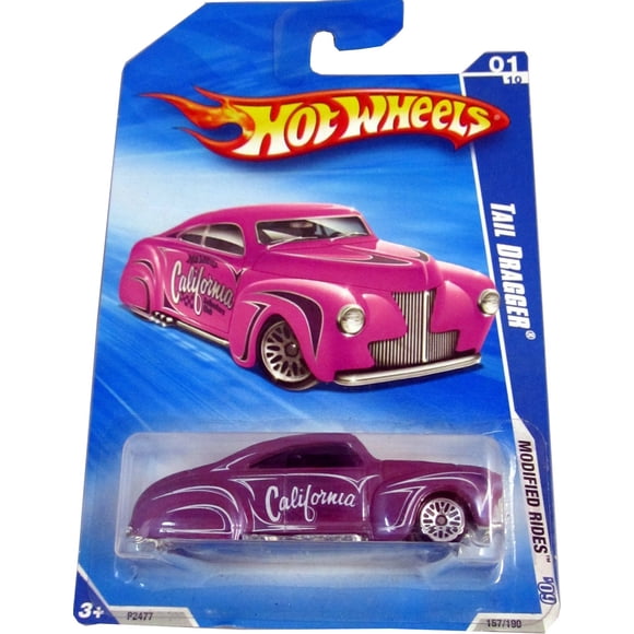 Auto fundido a presión Hot Wheels 2009 Tail Dragger Modified Rides 1:64