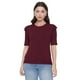 thumbnail image 1 of Polera Mujer Rib Vuelos Burdeo Corona, 1 of 5