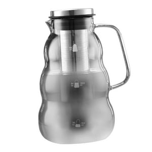 Genérico - Cafetera De Café Helado Cold Brew, Resistente Y Versátil, Jarra Para Preparar Té Helado, 2000 Ml