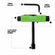 thumbnail image 3 of Herramienta Para Patines Pro Hook /penny Green, 3 of 8