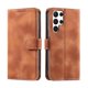thumbnail image 1 of Funda Cartera para Samsung Galaxy S24 Ultra Tapa con Ranuras, Soporte y Correa Marrón, 1 of 5