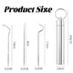 thumbnail image 4 of Juego de palillos de dientes de acero inoxidable 304, hilo dental metálico, cartucho de almacenamiento portátil, herramientas de limpieza para el cuidado dental., 4 of 5