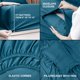 thumbnail image 4 of Juego de sábanas Utopia Bedding, de microfibra cepillada, doble, color azul, 4 of 7