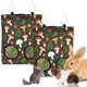 thumbnail image 2 of Bolsa De Alimentador De Heno De Conejo De 2 Piezas Con Alimentador De Heno De Cerdo De Guinea De 2 Agujeros Bolsa De Alimentador De Heno De Conejo Colgante Para Chinchillas De Conejos De Ce, 2 of 3
