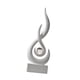 thumbnail image 5 of Escultura abstracta, artesanías coleccionables, figuritas de escritorio, estatua de llama para sala de estar, estantería, mesa de entrada, decoración, 5 of 5
