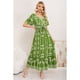 thumbnail image 2 of Maxi Vestido Largo Mujer Cruzado Diseño Casual Eventos 3363, 2 of 3