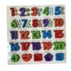 thumbnail image 5 of Tablero de Rompecabezas Del Alfabeto de Madera Montessori, Tablero Resistente para Las Primeras Letras, Desarrollos Fáciles, Juguetes, Material Didáct Números españoles, 5 of 5