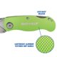 thumbnail image 5 of Navaja multiusos Sheffield 12615 Hi Vis Lockback Green, 5 of 8