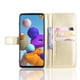 thumbnail image 2 of Funda tipo libro para Samsung Galaxy A21S, cartera todo‑en‑uno, funda multifuncional con tarjetero y correa de muñeca desmontable, 2 of 4