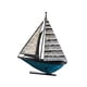 thumbnail image 3 of Decoración De Barco De Vela, Artesanía De Metal, Decoración De Barco De Vela Para Bar, Dormitorio, Escritorio, 20 X 7 X 27 Cm, 3 of 5