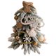 thumbnail image 1 of árbol De Navidad De 15.7 In De Alto, Comedor, Festival, árboles De Navidad Con Decoración Marrón, 1 of 5