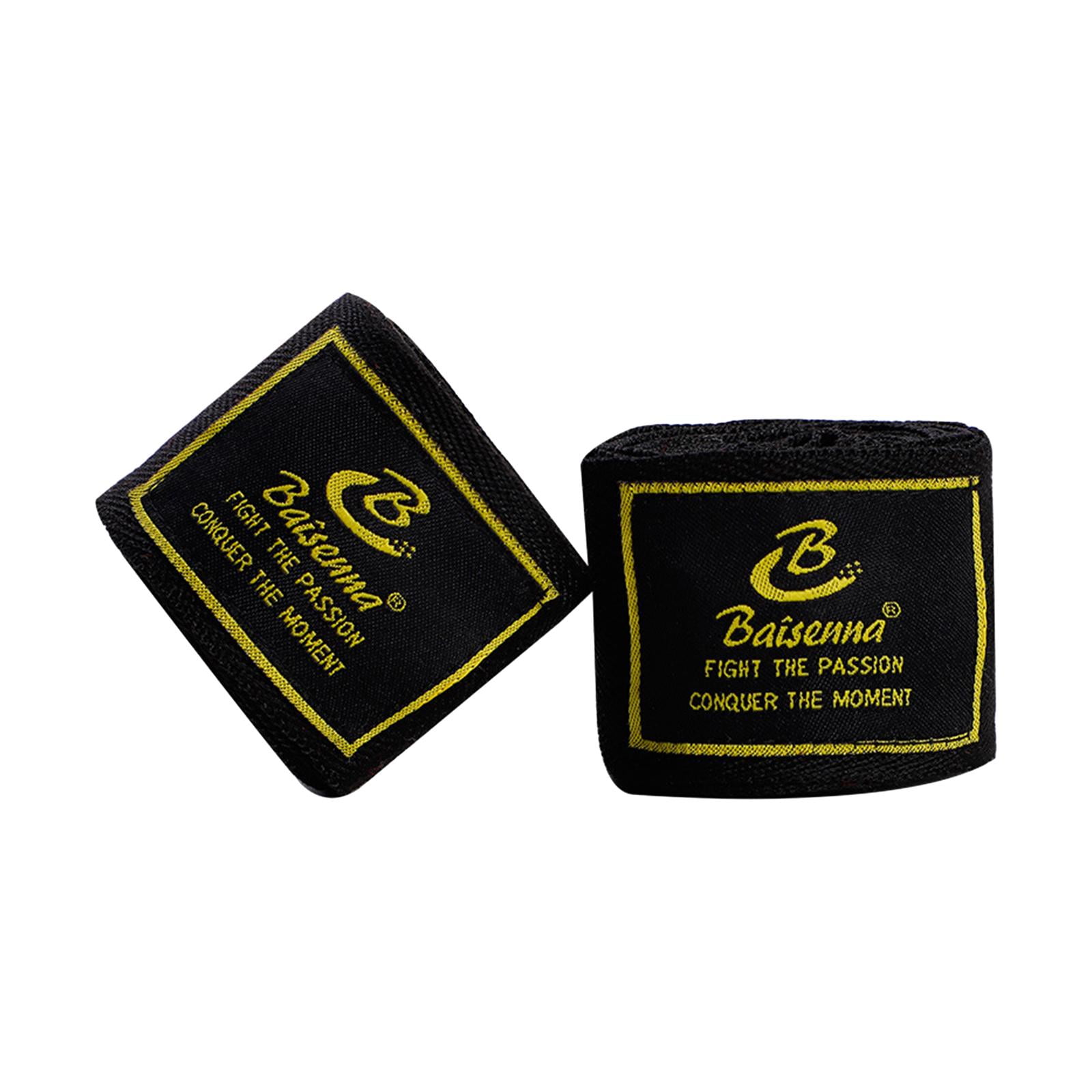 Magideal - 2 Vendas De Boxeo Para Entrenamiento De 300 Cm, Para Guantes De Boxeo Y Artes Marciales. Negro