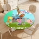 thumbnail image 4 of La pequeña Lola visita la ciudad-theme Fitted Round Tablecloths Elastic Edged Table Covers Waterproof Table Cloth for Kitchen Holiday Party Tables Decor 150cm, 4 of 6
