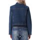 thumbnail image 3 of INSPIRA CHIC Chaquetas de Jean para Mujeres con Cremallera Cuello Alto Manga Larga Chaqueta de Mezclilla de Motocicleta M Azul Retro, 3 of 6
