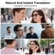 thumbnail image 5 of Gafas traductoras con IA MNVOEQ inalámbricas Bluetooth 140+, 5 of 8