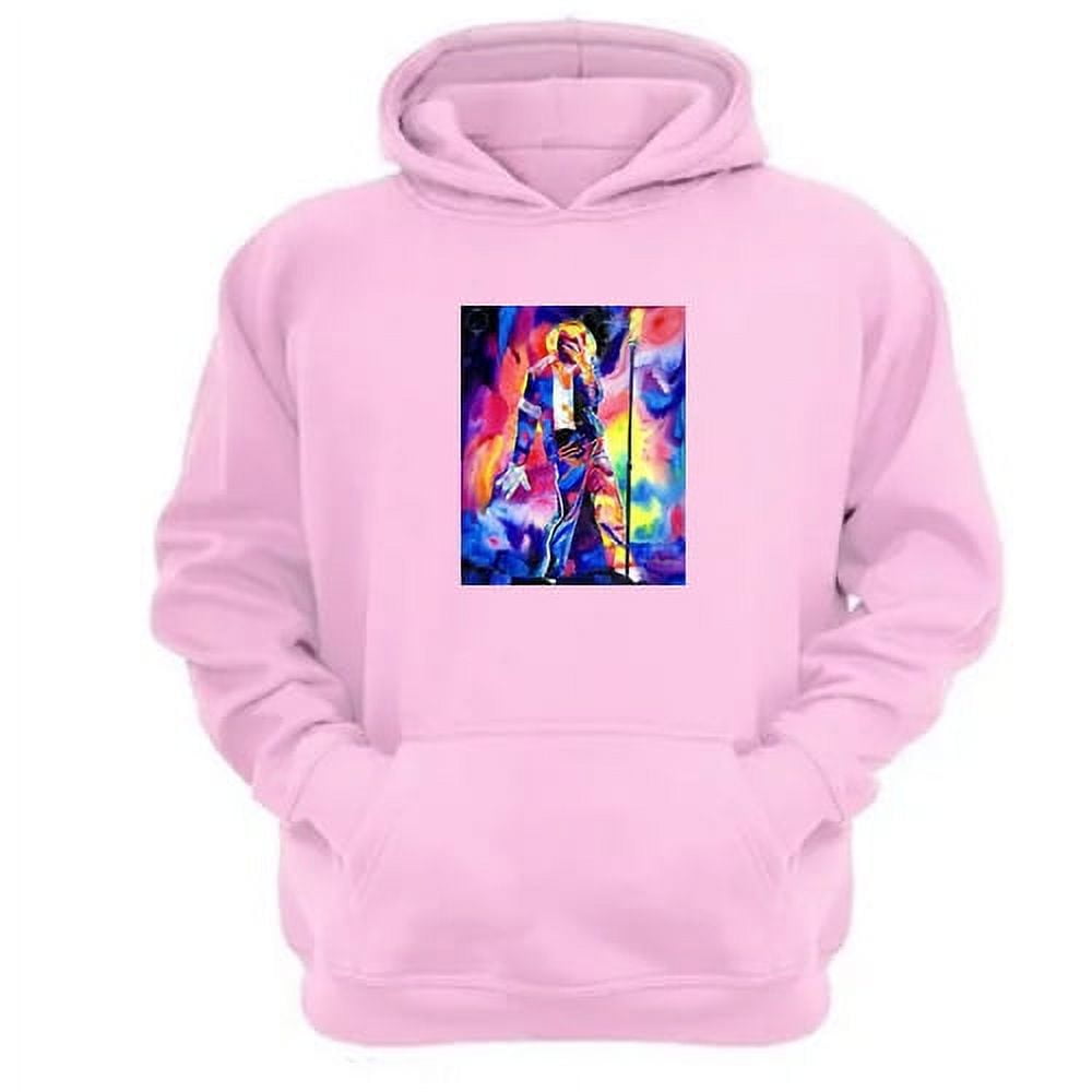 Genérico - Polerón Canguro Michael Jackson Rosa Talla M Unisex