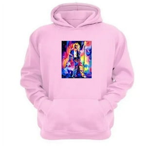 Genérico - Polerón Canguro Michael Jackson Rosa Talla S Unisex